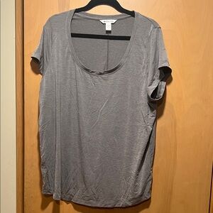 Athleta Gray Short Sleeve Tee